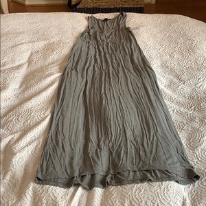 maxi dress. It is wrinkled but nice dress